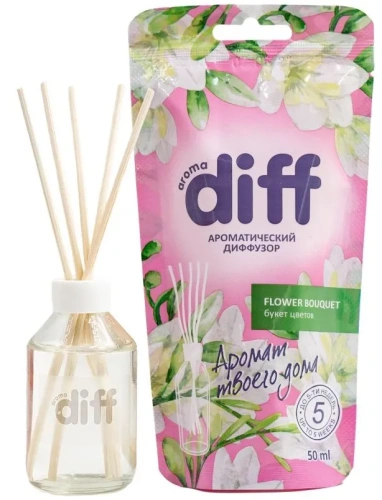 DIFF диффузор ароматический букет цветов 50мл